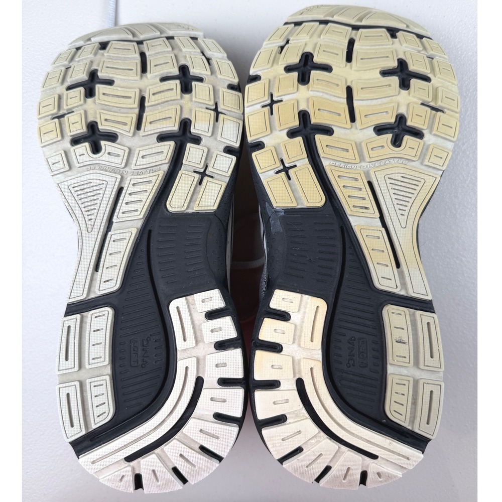 Brooks Trace 3 Running Shoes Womens 8 Wide White Black 1204011D191 Sneakers - Picture 8 of 8